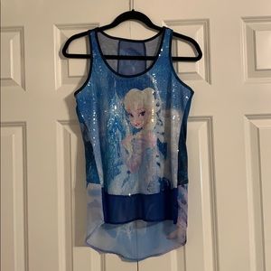 Disney Frozen Sequin Elsa Tank Top
